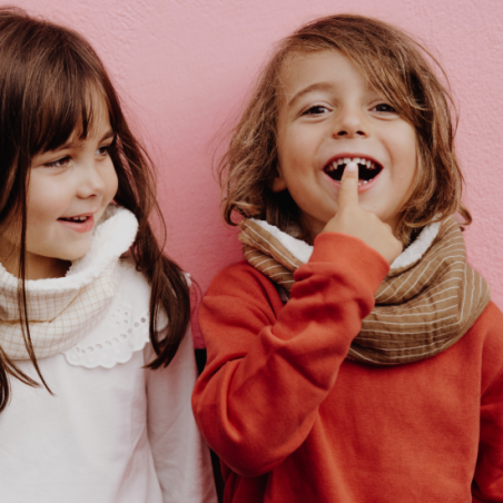 Tour de cou | Rayures fines - Atelier wagram