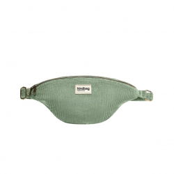 Sac banane Sasha | Velours Vert D'eau - Hindbag