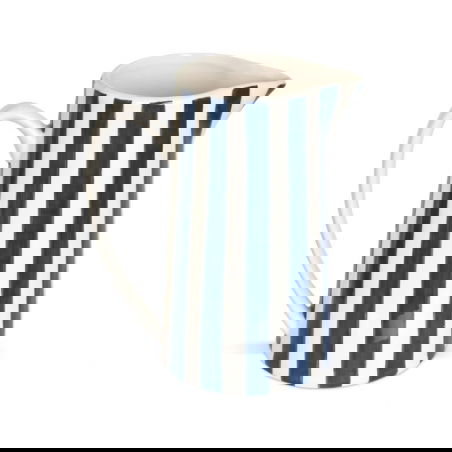 Pichet rayure GM | Bleu - Opjet