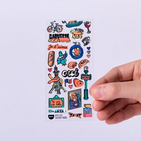 Mini stickers | Avenue de Paris - OMY