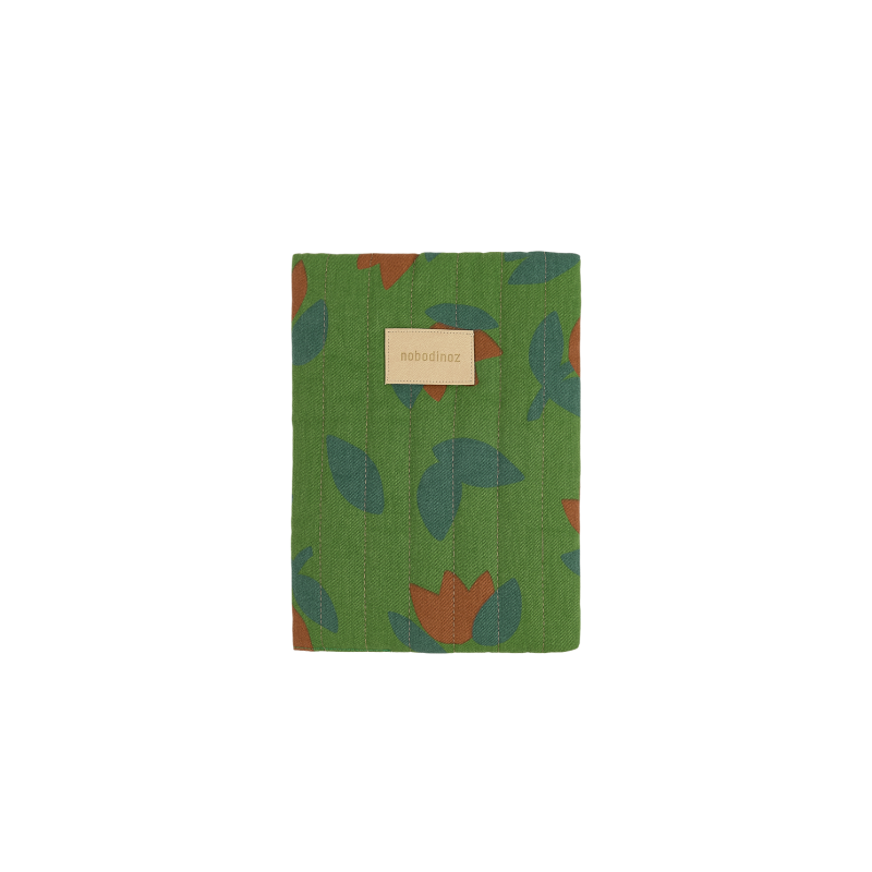 Protège carnet de santé | Tulipe verte