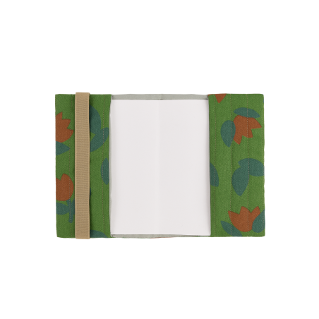 Protège carnet de santé | Tulipe verte - Nobodinoz