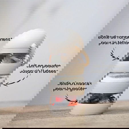 Boîte doseuse lait "So Mimi" | Nude - Elhée