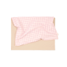 Couverture nouveau-né | Carreaux mauve et rose