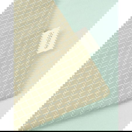 Couverture nouveau-né | Grille verte - Nobodinoz