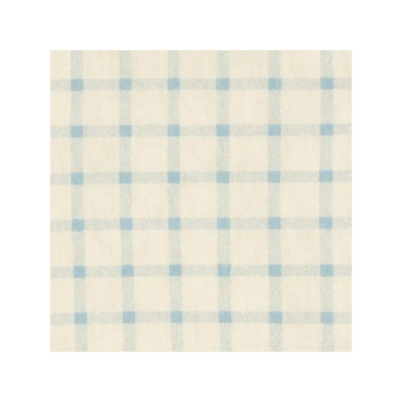 Couverture nouveau-né | Carreaux bleu jaune