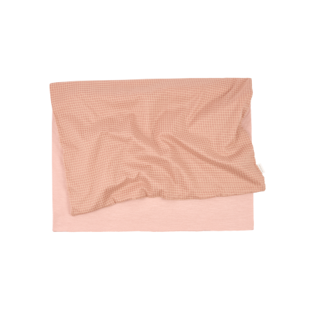 Couverture nouveau-né | Grille jaune - Nobodinoz