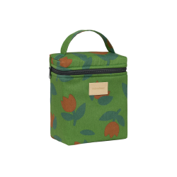 Lunchbag isotherme Hyde park | Tulipe verte - Nobodinoz