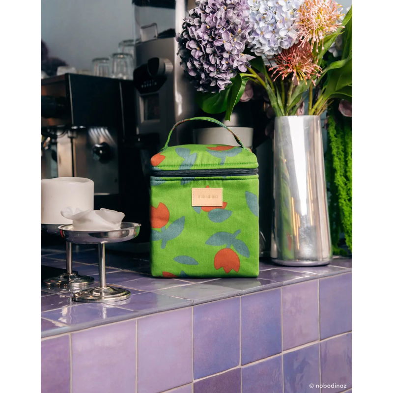 Lunchbag isotherme Hyde park | Tulipe verte