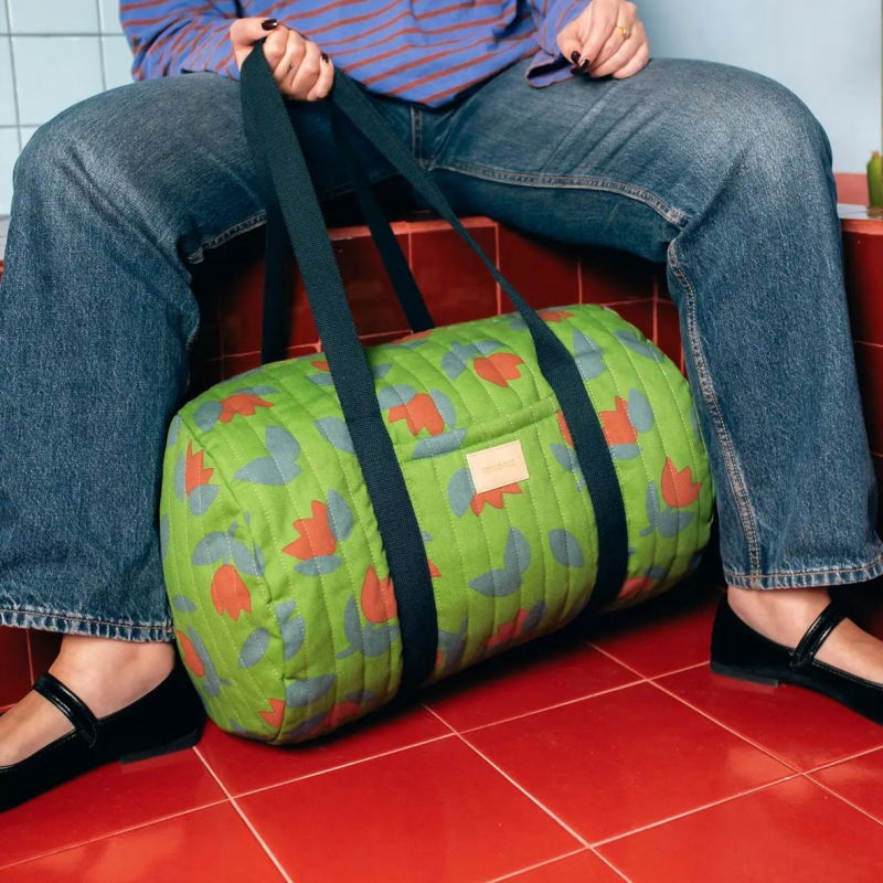 Sac de week-end Hyde Park | Tulipe verte