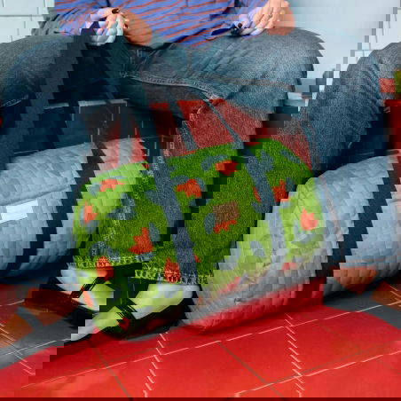 Sac de week-end Hyde Park | Tulipe verte - Nobodinoz