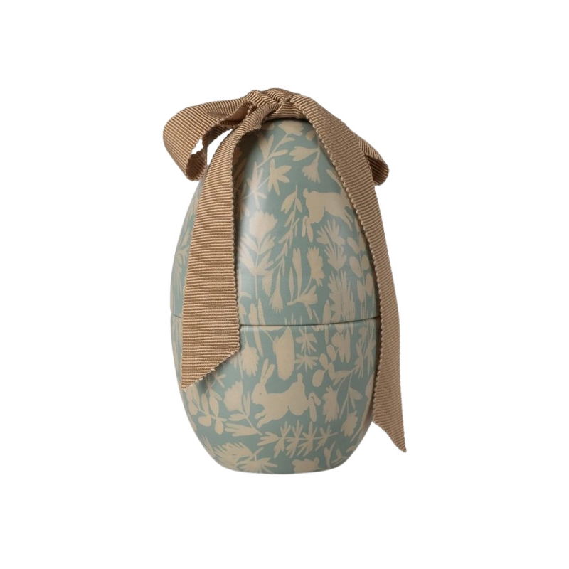 Petit oeuf de Pâques vide | Bleu poudré