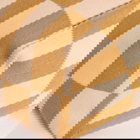 Pouf enfant | Moutarde et sable