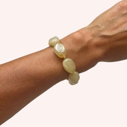 Bracelet Bougainvillier - Beige