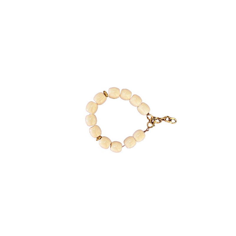 Bracelet Caravane - Crème