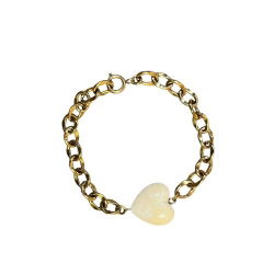 Bracelet petit coeur - Gold