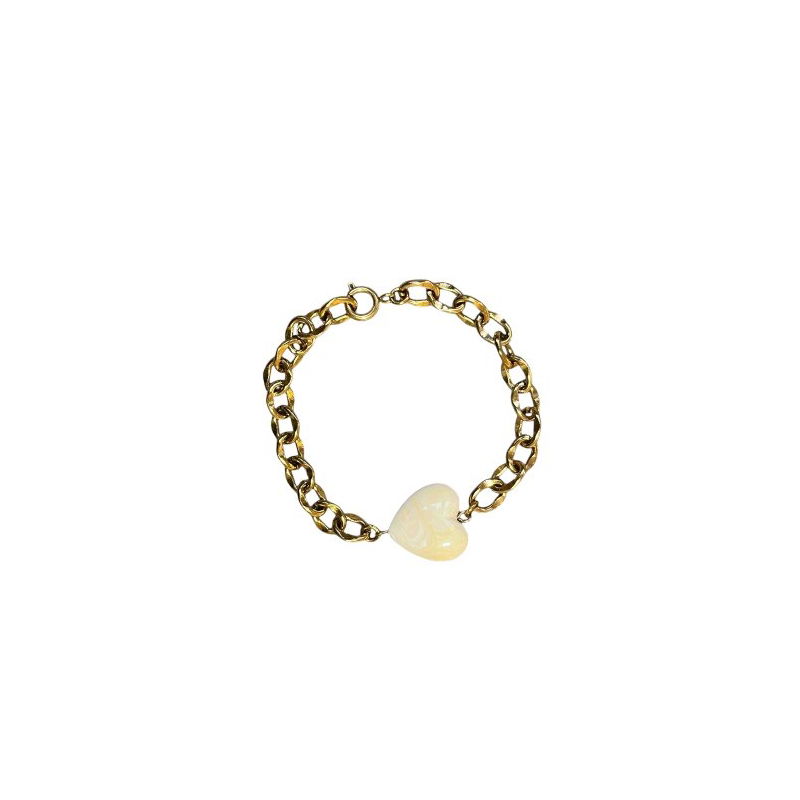 Bracelet petit coeur - Gold