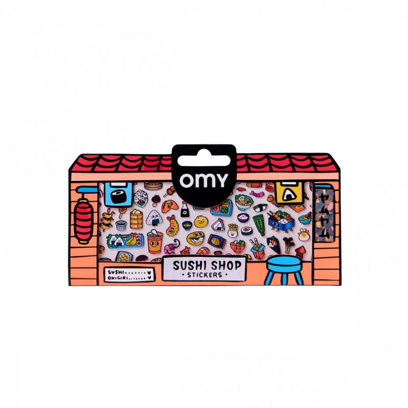 Mini stickers | Sushi shop