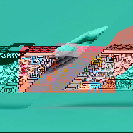 Mini stickers | Sushi shop - OMY