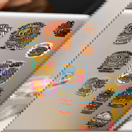 Stickers | Burger - OMY