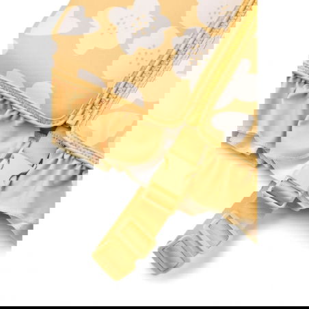 Gilet de piscine avec volants | Flower lemon yellow - Liewood