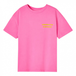 T-shirt Fizvalley | Rose fluo