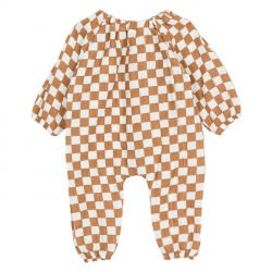 Tenue poupée sans col | Damier