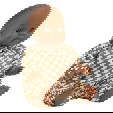 Tenue poupée sans col | Damier - Atelier wagram