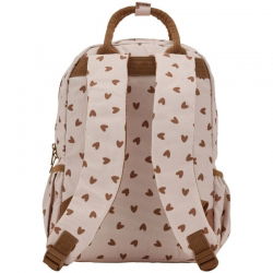 Sac à dos | Coeurs marron