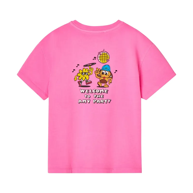 T-shirt enfant Fizvalley | Rose fluo