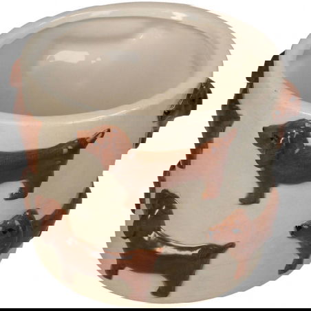 Cache-pot damier | Teckel