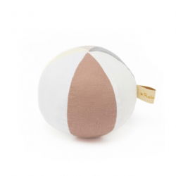 Balle tissus bébé 10 cm | Rose - Ratatam