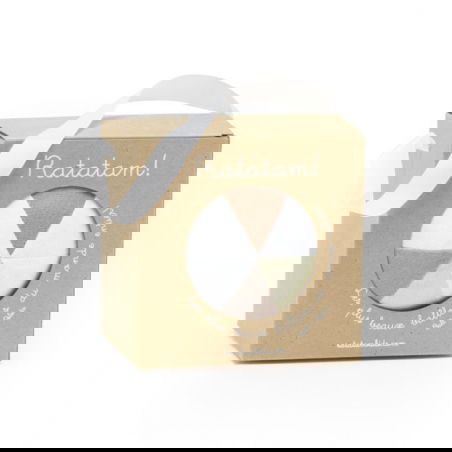 Balle tissus bébé 10 cm | Rose - Ratatam