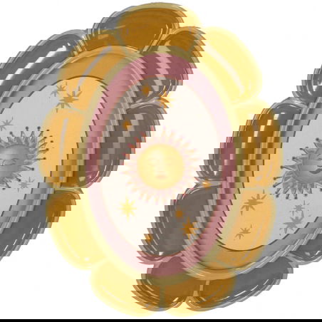 Cadre photo polyrésine | Ocre 15 cm - Sélection déco