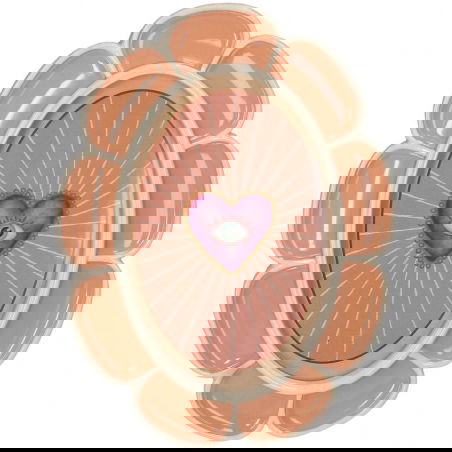 Cadre photo polyrésine | Rose 15 cm - Sélection déco