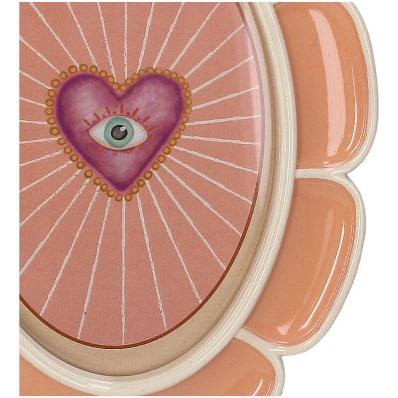 Cadre photo polyrésine | Rose 15 cm