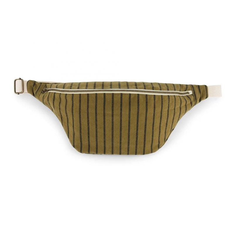 Sac banane | Rayures Tennis Olive