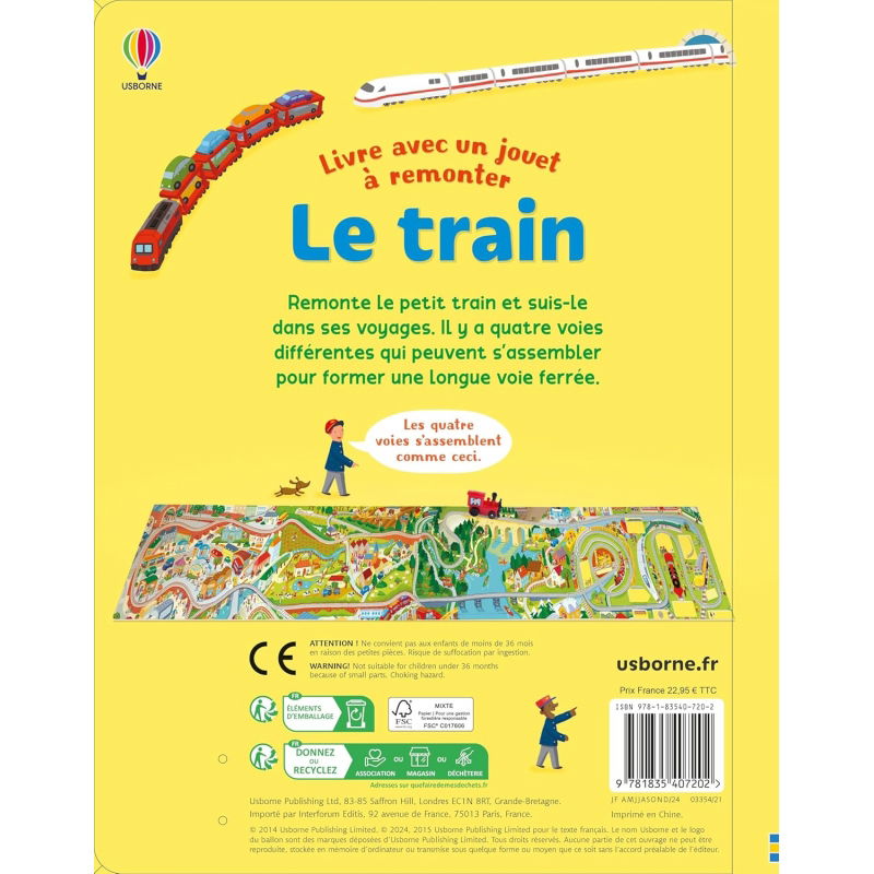 Livre à remonter | Le train