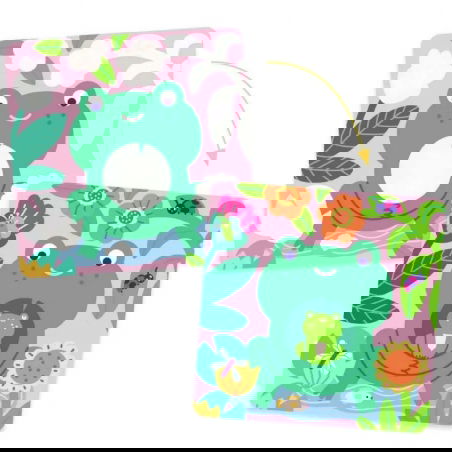 Coloriages magiques | Coucou caché maman-bébé du jardin - Djeco