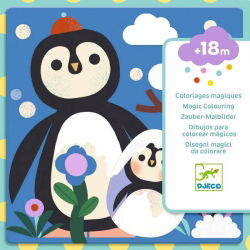 Coloriages magiques | Coucou caché maman-bébé du monde - Djeco