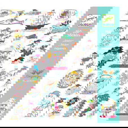 Stickers Les pirates attaquent ! - Djeco