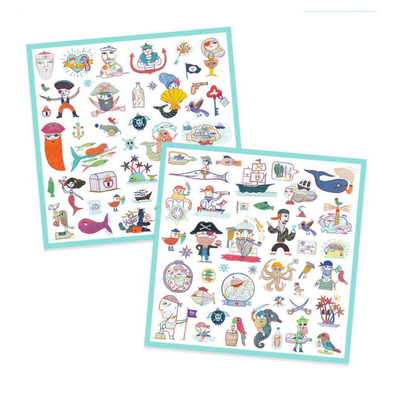 Stickers Les pirates attaquent !