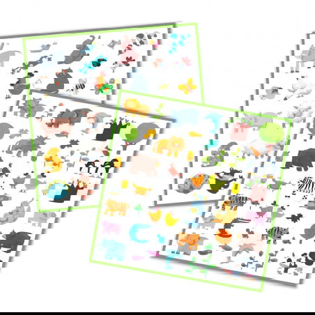 Stickers Animaux - Djeco