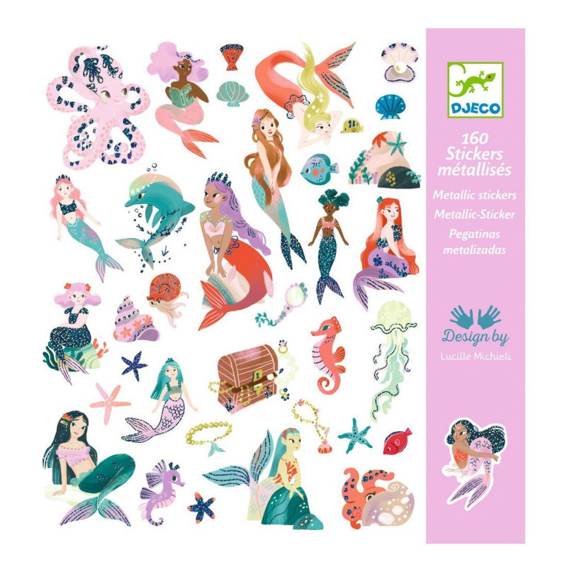 Stickers métallisés Sirènes