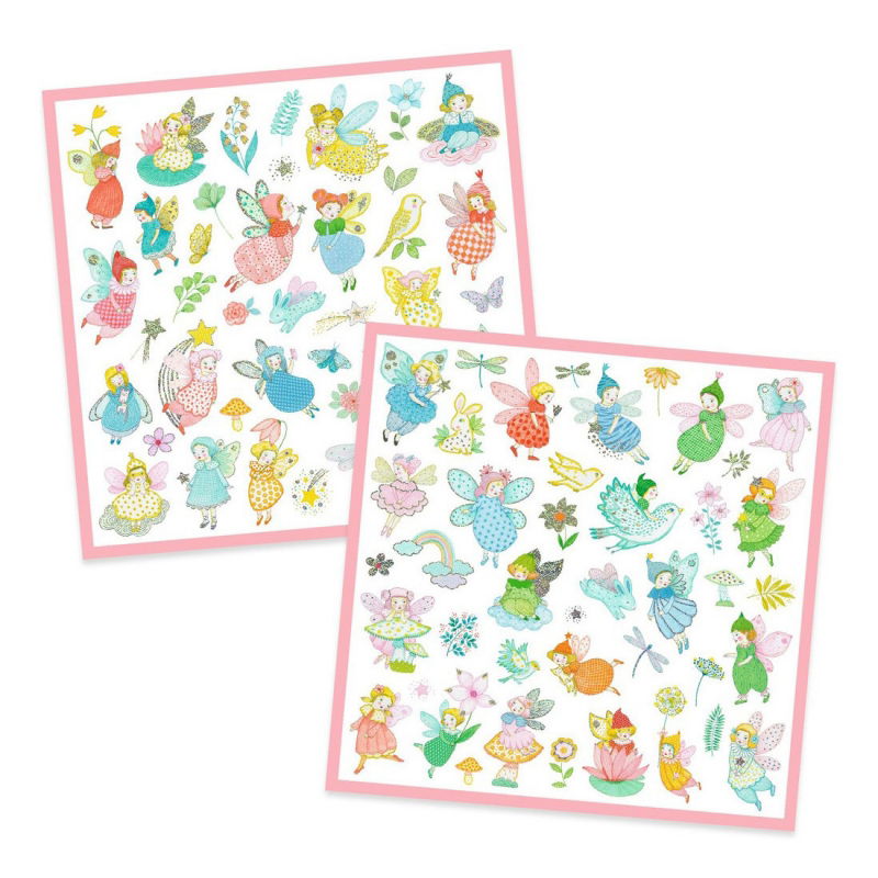 Stickers métallisés Scintillantes Fées