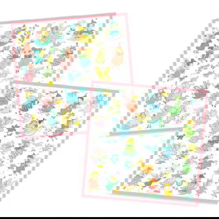 Stickers métallisés Scintillantes Fées - Djeco