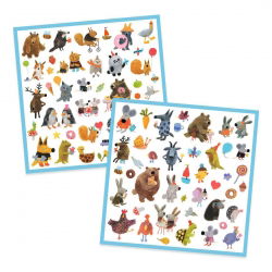 Stickers Fluffy Friends