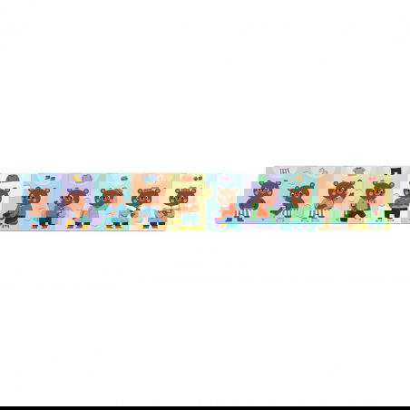 Puzzle 10 pièces Nounours s'habille - Djeco