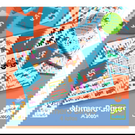 Jeu Numéro Bingo - Djeco