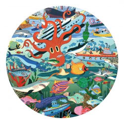 Puzzle d'observation 200 pièces - Les secrets de la mer